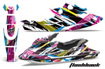 Flash Back Jet Ski Vinyl Graphic Wrap Kit 1996-1999 Sea Doo Bombardier GSX - DSC-696466587-FB