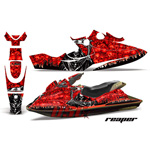 Sea Doo Bombardier GSX 1996-1999 Reaper Red Jet Ski Vinyl Decal Wrap Kit