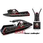 Bone Collector Black Graphic Decal Kit Superjet Square Nose Yamaha Stand Up Jet Ski