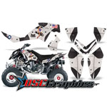 Polaris Outlaw 450 2006-2008 Quad T-Bomber Vinyl Graphics