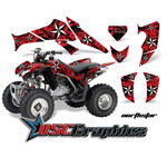 2005-2011 Honda TRX 250 EX ATV Red Northstar Graphic Kit
