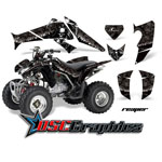 Honda TRX 250 EX 2002-2004 ATV Black Reaper Vinyl Graphic Kit