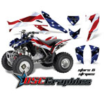 Honda TRX 250 EX 2005-2011 ATV Stars And Stripes Graphic Kit