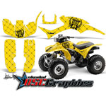 Honda TRX300EX ATV Yellow Reloaded Graphic Kit Fits 1993-2006