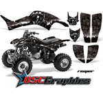 1999-2007 Honda TRX400EX ATV Black Reaper Vinyl Kit