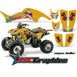 Honda TRX400EX ATV Yellow Mustard Vegas Baller Vinyl Kit Fits 1999-2007