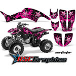 Honda TRX400EX 1999-2007 ATV Pink Northstar Vinyl Kit