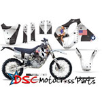 1993-1997 KTM C0 LC4 Four Stroke Motocross White T-bomber Graphic Kit