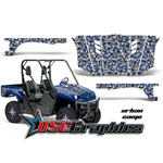 Yamaha Banshee Rhino 450 2003-2006 Side X Side Blue Urban Camo Graphic Sticker Kit